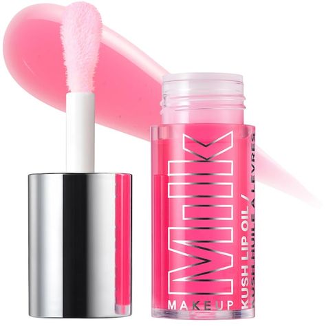 KUSH Hydrating Sheer Tinted Lip Oil - MILK MAKEUP | Sephora Milk Makeup Sephora, Pink Magic, Camellia Japonica, Sephora Skin Care, Bare Lip, Sephora Beauty, Makeup Needs, Lip Hydration, Milk Makeup