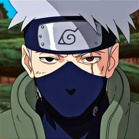 Kakashi Hatake Face, Kakashi Face, Anime Gangster, Itachi Uchiha Art, Naruto Minato, Naruto Images, Anime Galaxy, Anime Drawing Books, Kakashi Sensei