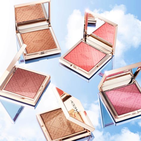 Veiling the complexion in a radiant flush of colour, the ICONIC London Kissed By The Sun Cheek Glow is a multi-dimensional formula that creates the illusion of fresh, post-holiday skin.The 3-in-1 pressed powder defines and uplifts the skin in just one step, combining the colour of a blush and the warmth of a bronzer with the illuminating features of a highlighter. The formula can be swept across the cheekbones for instant brightness, or built upon the cheeks for a more bold, vibrant look. Highlighter And Blush, Beach Glow, Shea Butter Body Shop, Iconic London, Afro Textured Hair, Grande Cosmetics, Beyond Beauty, Makeup Sale, Skin Toner