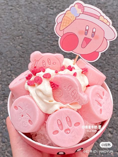 Pastel Cupcakes, Kawaii Dessert, Kawaii Cooking, Pretty Dessert, Cute Snacks, Cute Food Art, Pink Foods, Food Drinks Dessert, Kawaii Food