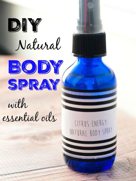 DIY Body Spray with Essential Oils - Happy Healthy Mama Diy Body Spray, Body Spray Recipe, Natural Body Spray, Perfume Versace, Essential Oil Spray, Perfume Recipes, Diy Essentials, Massage Oils, Diy Perfume