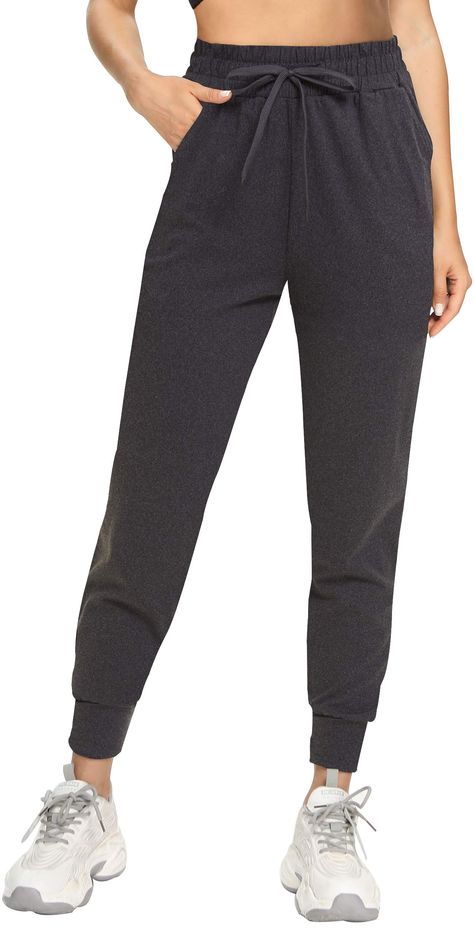 PRICES MAY VARY. 92% Polyester, 8% Spandex Imported ✅【Breathable & Comfortable】: 92% Polyester, 8% Spandex. Soft, Comfortable, Elastic, Breathable fabric.Loose fit sweatpants. It is comfortable to wear all the year round. ✅【Elastic and Adjustable Waistband】:Easily adjust waist circumference. The comfortable elastic band and adjustable drawstring will keep it on your waist without rolling off during training. This pants can show the curve of your long legs very well. ✅【Two Side Pocket】:The perfec Running Clothing, Coach Outfits, Best Joggers, Cozy Oversized Sweaters, Pocket Sweatpants, Women Jogger Pants, Comfy Sweatpants, Buttery Soft Leggings, Fleece Sweatpants