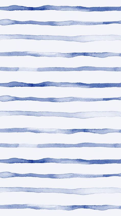 Watercolor mobile wallpaper, stripe bright indigo blue design | free image by rawpixel.com / Boom Strips Wallpaper, Background Css, Blue Stripes Background, Watercolor Line Art, Wallpaper Stripe, Blue Watercolor Wallpaper, Blue Stripe Wallpaper, Watercolor Lines, Blue Watercolor Background