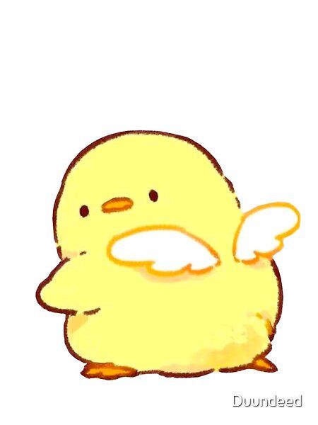 Cute Drawing of an Angle Chicken Cute Chicken Drawing Kawaii, Chicken Drawing Cute, Cute Chicken Drawing, Angel Chicken, Chicken Aesthetic, Chicken Sticker, Chicken Wallpaper, Chicken Drawing, Wings Fairy