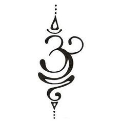 A meaningful tattoo design for girls of an Om symbol that symbolizes life and change. Color: Black. Tags: First, Easy, Meaningful Breath Tattoo Symbol, Breathe Symbol Tattoo, Om Tattoo Ideas, Om Symbol Tattoo, Spiritual Tattoo, Om Tattoo Design, Yoga Tattoos, Rune Tattoo, Kunst Tattoos