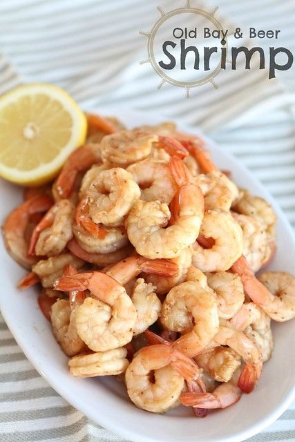 Steamed Shrimp Recipe, Beer Shrimp, Old Bay Shrimp, Steamed Shrimp, Cooking With Beer, Salad Recipes For Dinner, Shrimp Recipe, Old Bay, Beer Recipes