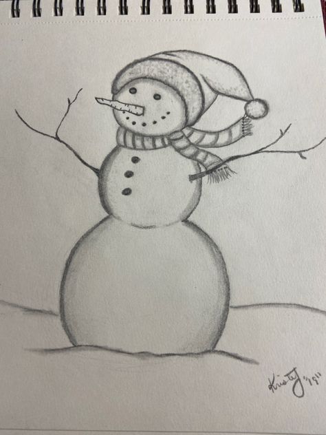 Christmas Drawing Inspo Easy, Christmas Sketches Ideas, Holiday Drawings Winter, Cute Christmas Card Ideas Drawing Easy, X Mas Drawing, Christmas Sketches Pencil Easy, How To Draw A Santa Hat, Winter Drawing Aesthetic, Art Easy Drawing Ideas