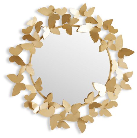 The Butterfly mirror is an excellent way to upgrade your living room, bedroom, home office, or even the entryway of your home. Versatile and eye-catching, this antique mirror was designed to steal the show. Butterfly Mirror Decor, Room Decor Bedroom Teenage Girl, Comfy Room, Butterfly Bedroom, Mirror Decor Ideas, Butterfly Mirror, Butterfly Aesthetic, Butterfly Room, Butterfly Nursery