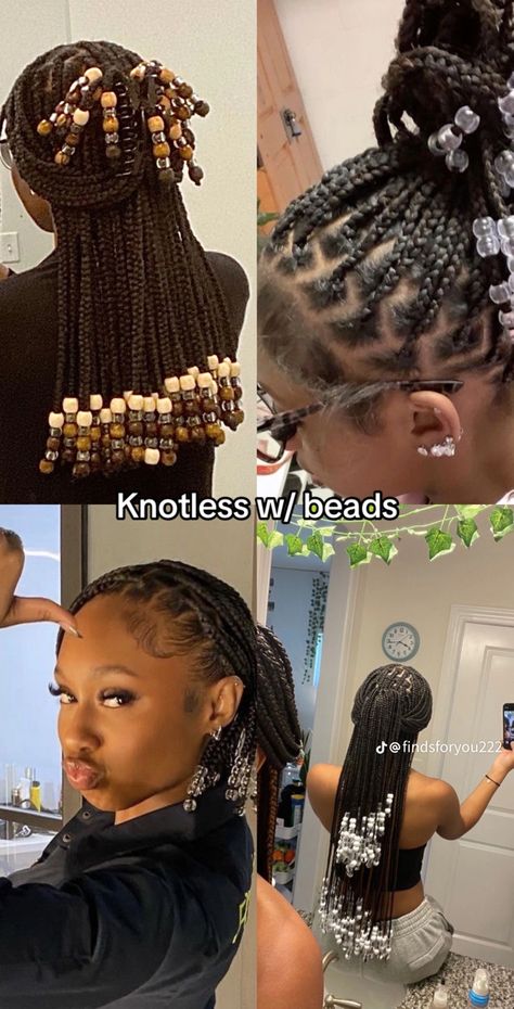 Blonde Braids With Beads, Wool Hairstyles, Brazilian Wool Hairstyles, Braids Colors, Hairstyles With Beads, Black Hair Protective Styles, Brazilian Wool, Black Hair Tips, Braids Styling