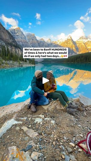 61K views · 3.3K reactions | The BEST Itinerary for 2 days in Banff, Canada🇨🇦🏔️(share with your travel buddy & save for later!)

Banff National Park is one of our favourite places on the planet! After visiting hundreds of times, here’s what we would do if we only had 2 days:

✨we’ve got a free guide covering all of these places in more detail🙌 comment “banff travel guide” and we will make sure you get your hands on it🥰✨

DAY 1:

🌄 Sunrise at Moraine Lake (must take a shuttle, bike, or take a tour to get here! @bignature.adventures is our fave and we have a 10% discount code for all tours: MADETOEXPLORE10)

😍 Next, make your way to Lake Louise and admire the views from the shoreline trail. 

🥾 Hike the Big Beehive for stunning views over Lake Louise (10.8km & 718m elevation) 

🛶 Af Banff Travel, Banff Canada, Travel Buddy, Canada Road Trip, Moraine Lake, Switzerland Travel, National Parks Trip, Lake Louise, Save For Later