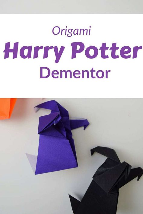 fold your own Harry Potter origami dementor on Harry's birthday or at a Harry Potter party wiht these step by step video instructions. This a medium skill level origami, not easy. #origami #harrypotter #orgiamifoodie #favemom #harrypotterbirthday Harry Potter Origami, Book Camp, Harry Potter Dementors, Harry Potter Diy Crafts, Origami Tutorials, Harry Birthday, Harry Potter Birthday Party, Harry Potter Shirts, Harry Potter Wedding