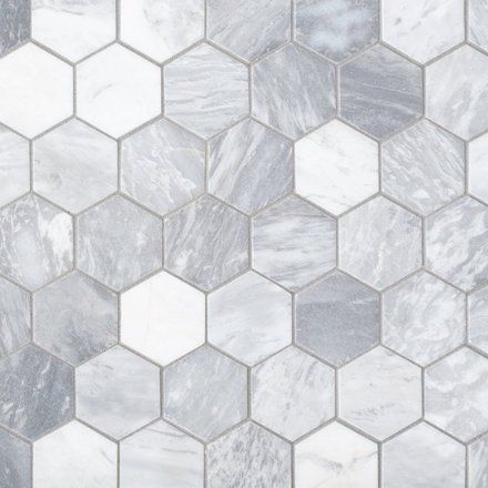 Small Bathroom Floor Tile, Hexagon Floor, Iphone Images, Honed Marble Tiles, Led Shower Head, Polished Porcelain Tiles, Hexagon Tile, Marble Flooring, Marble Mosaic Tiles