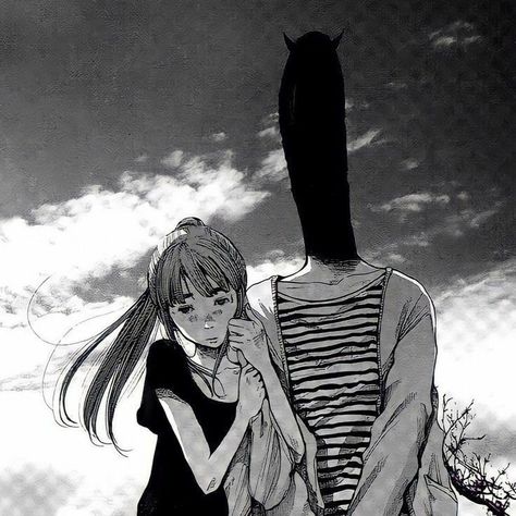 Aiko Tanaka, Goodnight Punpun, Gothic Anime, Ethereal Art, Slice Of Life, Black And White Pictures, Dark Art, Manga Art, Good Night