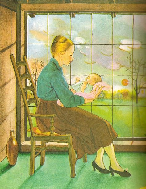 Eloise Wilkin, Childrens Books Illustrations, Childhood Books, Golden Book, Children's Literature, Little Golden Books, Vintage Children's Books, Childrens Illustrations, Childrens Art