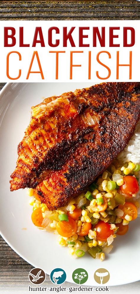 Blacked Catfish Recipe, Catfish On The Grill Recipes, Blacken Catfish Recipes Baked, Blackened Whiting Fish Recipes, Catfish Grilled Recipe, Oven Blackened Catfish, Grilled Catfish Recipes Healthy, Blacken Catfish Recipe, Catfish Recipes Grilled