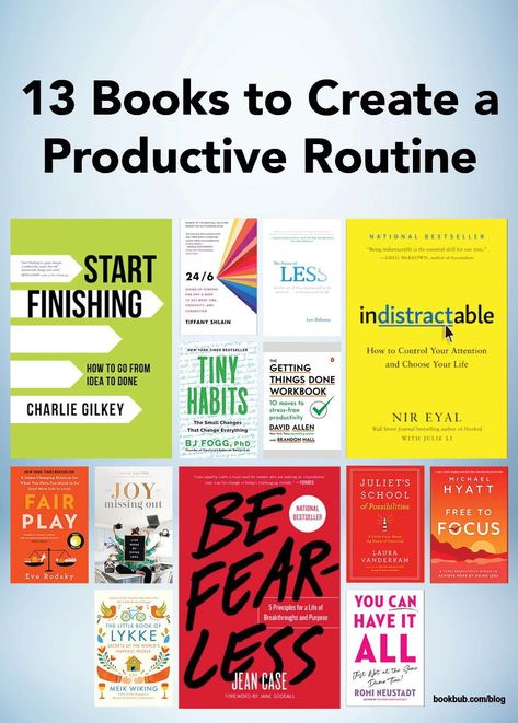 These excellent productivity books will help you create routines and structure in your day-to-day life. Books On Productivity, Productivity Books, Best Historical Fiction Books, Best Historical Fiction, Books Everyone Should Read, Best Self Help Books, Get Stuff Done, Good Romance Books, Time Management Strategies