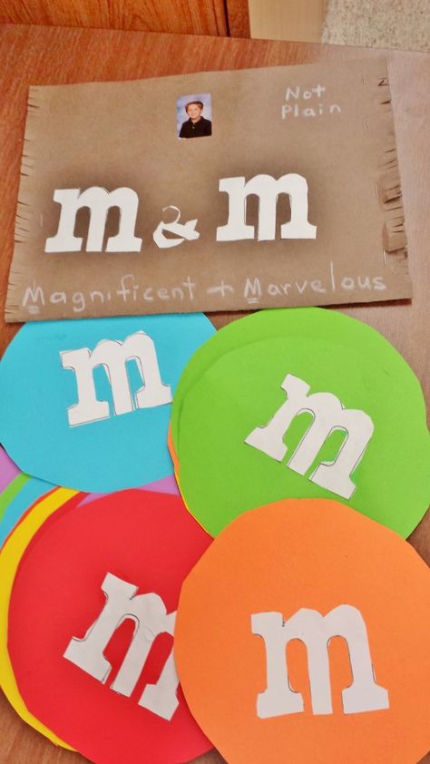 M&M "Magnificent & Marvelous" Classroom Respect Literacy Idea for teachers Building Classroom Community, M And M, Social Studies Classroom, Classroom Language, Character Education, Play Based Learning, Letter M, Early Literacy, Summer Activities For Kids