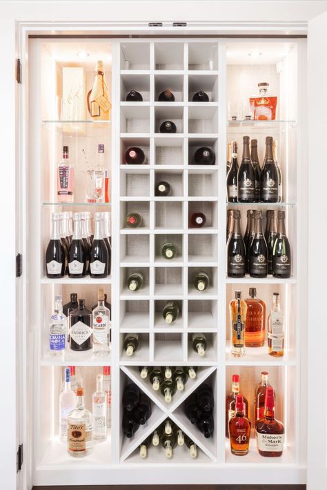 Organisation, Shop Storage, Liquor Storage, Diy Pantry Organization, Wine Closet, Small Kitchen Storage, Diy Pantry, California Closets, Tiny Spaces