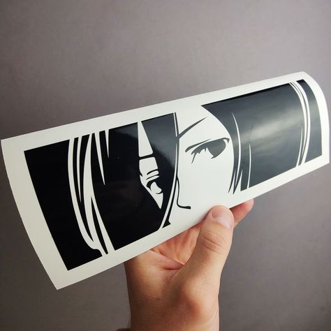 Anime car decal, JDM decal, Anime car sticker, Anime peeker sticker, Macbook decal Anime Peeker, Car Sticker Ideas, Peeker Sticker, Sticker Macbook, Anime Decals, Anime Car, New Nail Designs, Macbook Decal, Anime Stickers