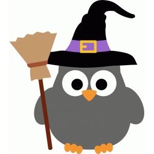 Dibujos Halloween, Owl Witch, Owl Clip Art, Silhouette Online Store, Halloween Owl, Halloween Rocks, Clip Art Pictures, Owl Pictures, Halloween Painting