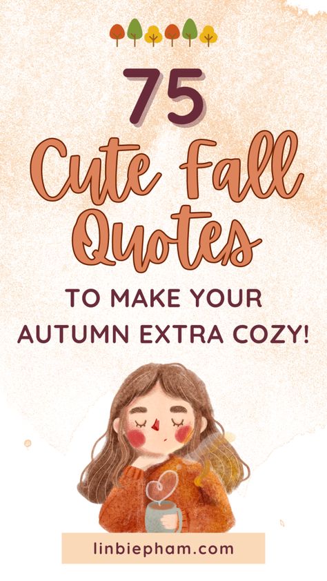 Struggling to find the perfect cute fall quotes for your social media posts? You’ll find everything from funny fall quotes to short fall quotes that will perfectly capture the cozy autumn vibe. Save this pin for later to have the best fall quotes ready at your fingertips! Fall Is My Favorite Season, Leaves Are Falling Autumn Is Calling, Fall Greetings Sayings, Cozy Fall Quotes, Fall Coffee Quotes, Cute Fall Quotes And Sayings, Autumn Quotes Short, Fall Rain Aesthetic, Fall Weather Quotes