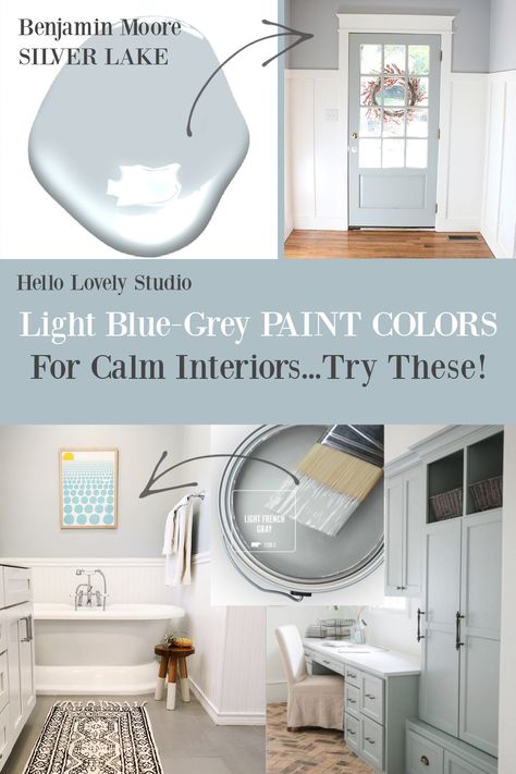 Light Blue Gray Paint Colors, Light Blue Gray Paint, Blue Grey Paint Color, Blue Grey Paint, Light Blue Grey Paint, Gray Paint Colors, Blue Gray Paint Colors, Living Colors, Light Blue Paints