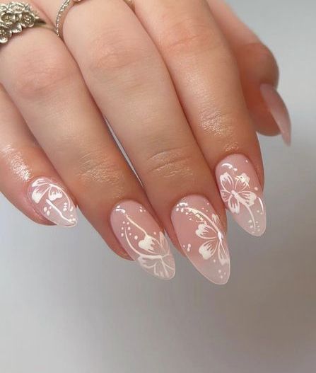 French Manicure Long Nails, Girly Acrylic, Girly Acrylic Nails, Summery Nails, Classy Acrylic Nails, Soft Nails, Nails 2024, Summer Glow, Beach Nails