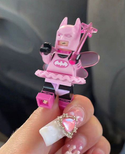 Batman, Pink, Fairy Batman, Lego Batman, Lego, White