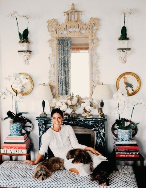 Style Icon: Rebecca de Ravenel - The Glam Pad Rebecca De Ravenel, Chinoiserie Chic, New York Apartment, Elements Of Style, Vintage Modern, Chinoiserie, Home Interior, Interior Inspiration, Decor Inspiration