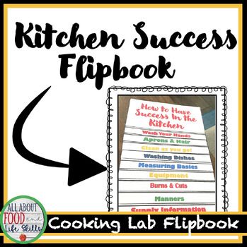 Essential Guidelines for Laboratory Success: Cooking Informative Flipbook for Beginner Chefs | Culinary Arts, FACS, FCSThis engaging flipbook activity is designed to educate students on the fundamentals of successful kitchen practices. This comprehensive resource covers a wide range of topics essential for any cooking lab, making it an invaluable tool for learners.Key features include:1. Hygiene Essentials- Detailed guidance on proper handwashing techniques, emphasizing the importance of cleanli Culinary Classroom Design, Culinary Classroom, Culinary Lessons Learning, Elementary Cooking Activities, Culinary Projects For Middle School, Culinary Arts Lessons High Schools, Home Economics Lessons Life Skills, Teaching Basic Cooking Skills, Facs Lesson Plans