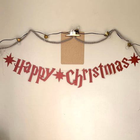 Harry Potter Christmas Banner, Wonder Woman Happy Birthday, Happy Christmas Banner, Led Xmas Lights, Harry Potter Banner, Xmas Tree Lights, Xmas Candles, Christmas Tree Candle Holder, Led Christmas Tree