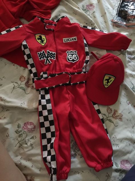 Ferrari Theme Birthday Party Decorations, Race Car Bday Theme, 2 Fast 2 Curious Birthday Outfit, Car Race Birthday Theme, Car Racing Theme Party Boy Birthday, Race Car Birthday Outfit, 1st Birthday Boy Race Car Theme, Racing Car Themed Birthday Party, Race Car Pinata