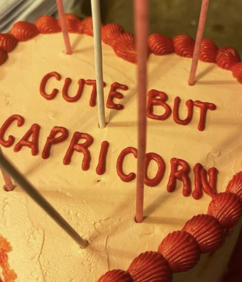 Capricorn Birthday Cake Aesthetic, Capricorn Birthday Aesthetic, Capricorn Season Cake, Capricorn Cake Aesthetic, Capricorn Cakes, Capricorn Baby Cake, Capricorn Cake Ideas, Capricorn Birthday Cake, Capricorn Cake