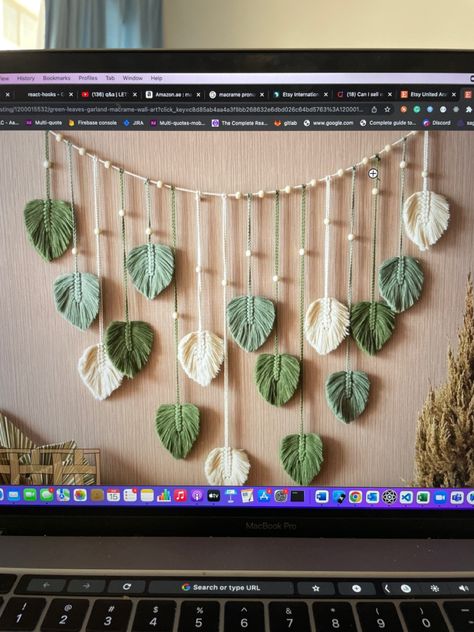 Macrame banner Macrame Banner Diy, Macrame Banner, Garden Bunting, Macrame Style, Hanging Diy, Macrame Wall Hanging Diy, Diy Banner, Bunting Flags, Wall Hanging Diy