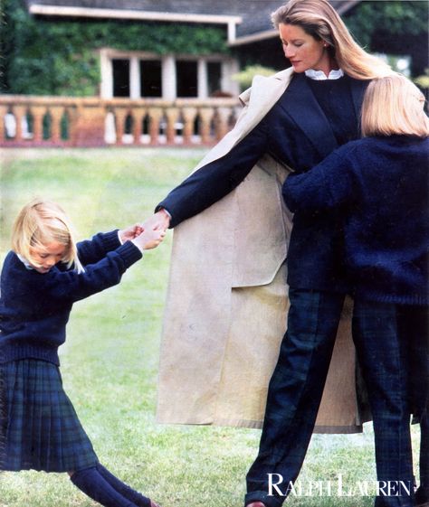 From the 1988 ad campaign. Because you can never have too much Black Watch Tartan plaid Vintage Ralph Lauren Ads, Ralph Lauren Ad, Ralph Lauren Ads, Ralph Lauren Aesthetic, Black Watch Tartan, Ralph Lauren Style, Old Money Style, Vintage Ralph Lauren, Rich Kids