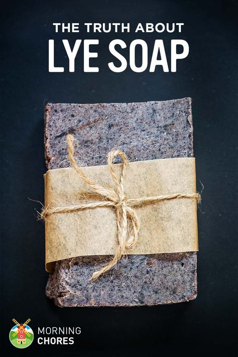 Lye is a dangerous chemical that can cause burns when in contact with skin. But why do we use dangerous thing like lye in soap? Is lye safe to use? Lye Soap Benefits, Lye Soap, Clay Soap, Diy Shampoo, Natural Body Care, Diy Health, Clean Ingredients, Natural Body, Diy Soap