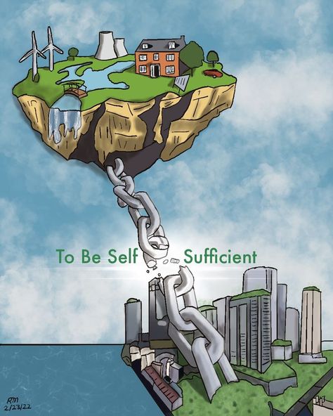 Modern society is causing us to have a lot of questions about self-sufficiency. Have we become too dependent on others for our economical, emotional, and even intellectual well being? Self Sufficient, Modern Society, Interesting Topics, Sustainable Lifestyle, Humane Society, Well Being, Helping People, Zelda Characters, Lifestyle