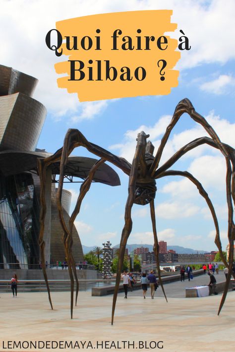 Bilbao est une ville magnifique, dans cet article je vous dévoile que faire en 1 journée dans la ville de Bilbao dans le pays basque espagnol.#Bilbao #espagne #paysbasqueespagnol #visiterbilbao Travel, Holiday Destinations, Bilbao, Norte, France, City Trip, San Sebastian, Blogging, Road Trip