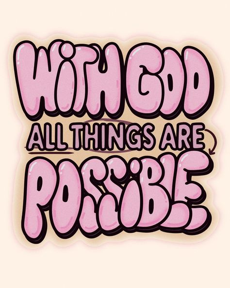 But Jesus beheld them, and said unto them, With men this is impossible; but with God all things are possible. Matthew 19:26 KJV What’s weighting you down today ? The bills that need to be paid in a few days ? That exam that you feel you’re going to fail? That addiction that you can’t get over ? That job that you need? Whatever it may be with God it is possible ! There is no limit to our God! Have faith ! All he asks is that we trust him !🫶🏽 . . . . . . . . . . . . . . . . . . . . . ... God Will Work It Out Wallpaper, Anything Is Possible With God, God Will Make A Way Wallpaper, You Can Have It All, Believe In God Aesthetic, Put God First Wallpaper, God Is Good Pink Wallpaper, I Can Do All Things Through Christ, Jesus Wallpapers