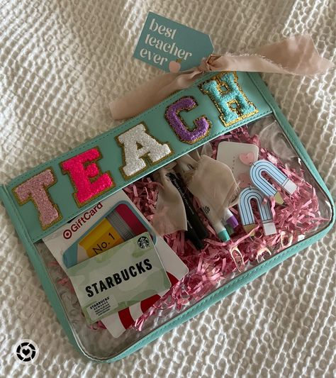 Teacher Gift Idea #teachergift #giftidea #teachers #endofyearteachergift Follow my shop @Trendymamaof4 on the @shop.LTK app to shop this post and get my exclusive app-only content! #liketkit #LTKunder50 #LTKfamily @shop.ltk https://liketk.it/4a9qz Start Of The Year Teacher Gifts, First Year Teacher Gifts Basket, Teacher Start Of Year Gift, Teacher End Of Year Gift Ideas, Teacher Christmas Gifts 2024, Diy Teacher Gifts Cricut, Teacher Snackle Box Ideas, Teacher Baskets For Christmas, Classmate Gifts Christmas Kids