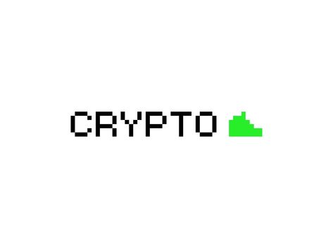 Crypto👟 Pixel Art Logo, Punk Font, Research Logo, Crypto Logo, Support Logo, Galaxy Wallpaper Iphone, Pixel Image, Life Support, Logotype Design