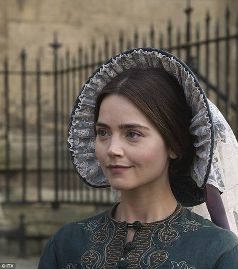 Victoria Jenna Coleman, Victoria Tv Show, Victoria Itv, Victoria Series, Fire Photo, Ornate Ring, Elegant Attire, Jenna Coleman, Costume Drama