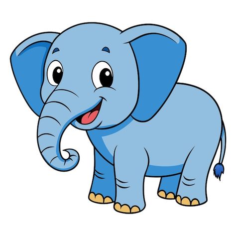 How To Draw Elephant, Elephant Crafts For Preschool, Elephant Drawing Simple, Cute Elephant Drawings, Elephant Drawing For Kids, Elephant Face Drawing, Cartoon Elephant Drawing, Elephants Drawing, Elephant Cartoon Images