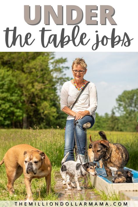 These 10 under the table jobs are a great way to make extra cash as a side hustle to reach financial freedom, or even replace your day job! Plus, these jobs can be very well paying if you put in enough effort! Personal Assistant Duties, Under The Table Jobs, Online Jobs For Moms, Work From Home Careers, Proofreading Jobs, Flexible Jobs, Financially Free, Freelance Writing Jobs, Money Makers