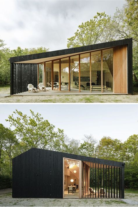 Shed Home, Building A Tiny House, Small Modern Home, Casa Container, Shed Homes, Tiny House Interior, Tiny House Cabin, Tiny House Plans, House Architecture Design