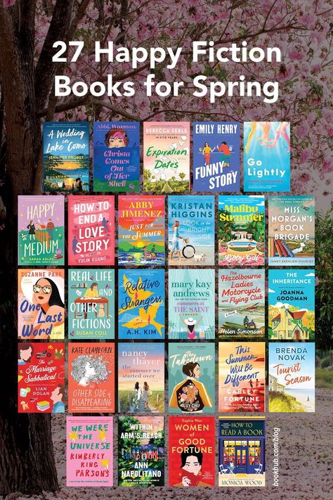 We've rounded up some of the best uplifting women's fiction books to read this spring. Books To Read In Spring, 2024 Books To Read, Spring Reading List, 2024 Books, Must Reads, Books 2024, Fiction Books To Read, Best Historical Fiction Books, Uplifting Books