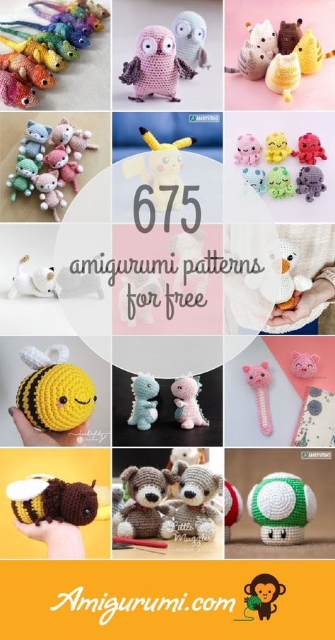 Gamer Crochet, Amigurumi Free Pattern Pdf, Crochet Project Free, Crocheted Animals, Crochet Toys Free Patterns, Micro Crochet, Crochet Toys Free, Quick Crochet Patterns, Pola Amigurumi