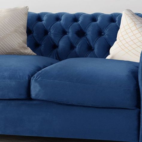 Somerville Traditional Chesterfield Loveseat Navy -Christopher Knight Home : Target Chesterfield Loveseat, Dark Brown Sofas, Charcoal Sofa, Queen Sofa Sleeper, Tufted Loveseat, Printed Sofa, Velvet Loveseat, Tufted Sofa, Turned Leg