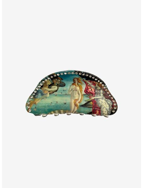 Venus Artwork, 80 Hair, Mental Stability, Claw Hair Clip, Accessory Inspo, Birth Of Venus, Hairstyles Women, Claw Hair Clips, Hairstyle Look