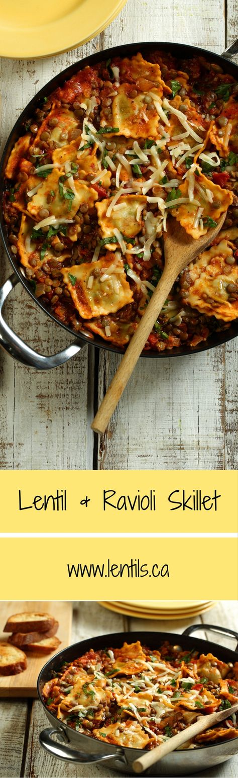 Lentil Ravioli, Fresh Ravioli, Vegan Ravioli, Cheese Alternatives, Meatless Main Dishes, Green Lentils, Vegetarian Pasta, Recipes To Try, Vegan Pasta